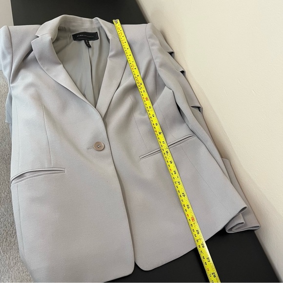 BCBGMAXAZRIA Brent Blazer - Silver Dove - Cutout Sleeves - Picture 13 of 14